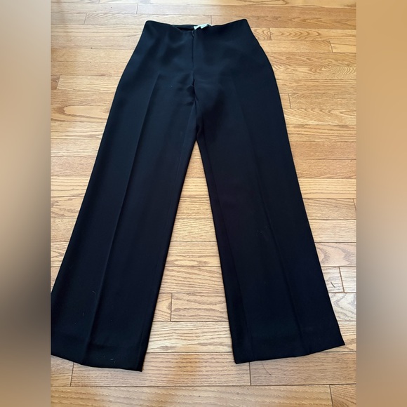 [US4]Joseph Ribkoff Black Straight Leg Dress Pants Front Zipper - Picture 2 of 8